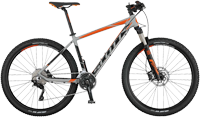 Велосипед SCOTT Aspect 910 (Серо-оранжевый)