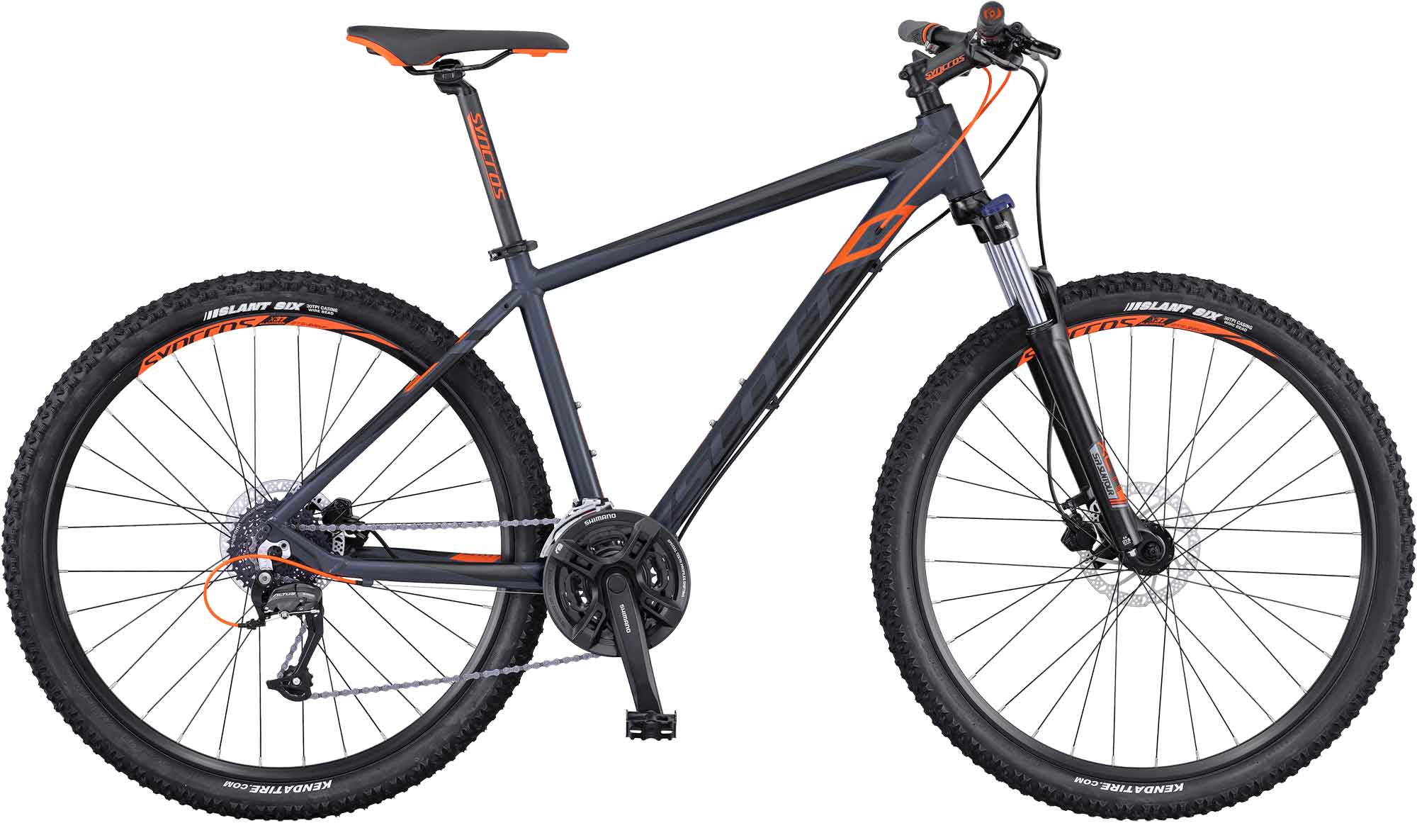 Велосипед SCOTT Aspect 950 (Черно-оранжевый)