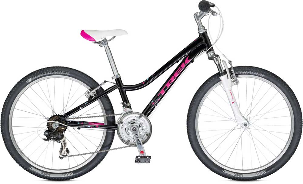 Велосипед TREK Mt. Track 220 Girl (черно-розовый)