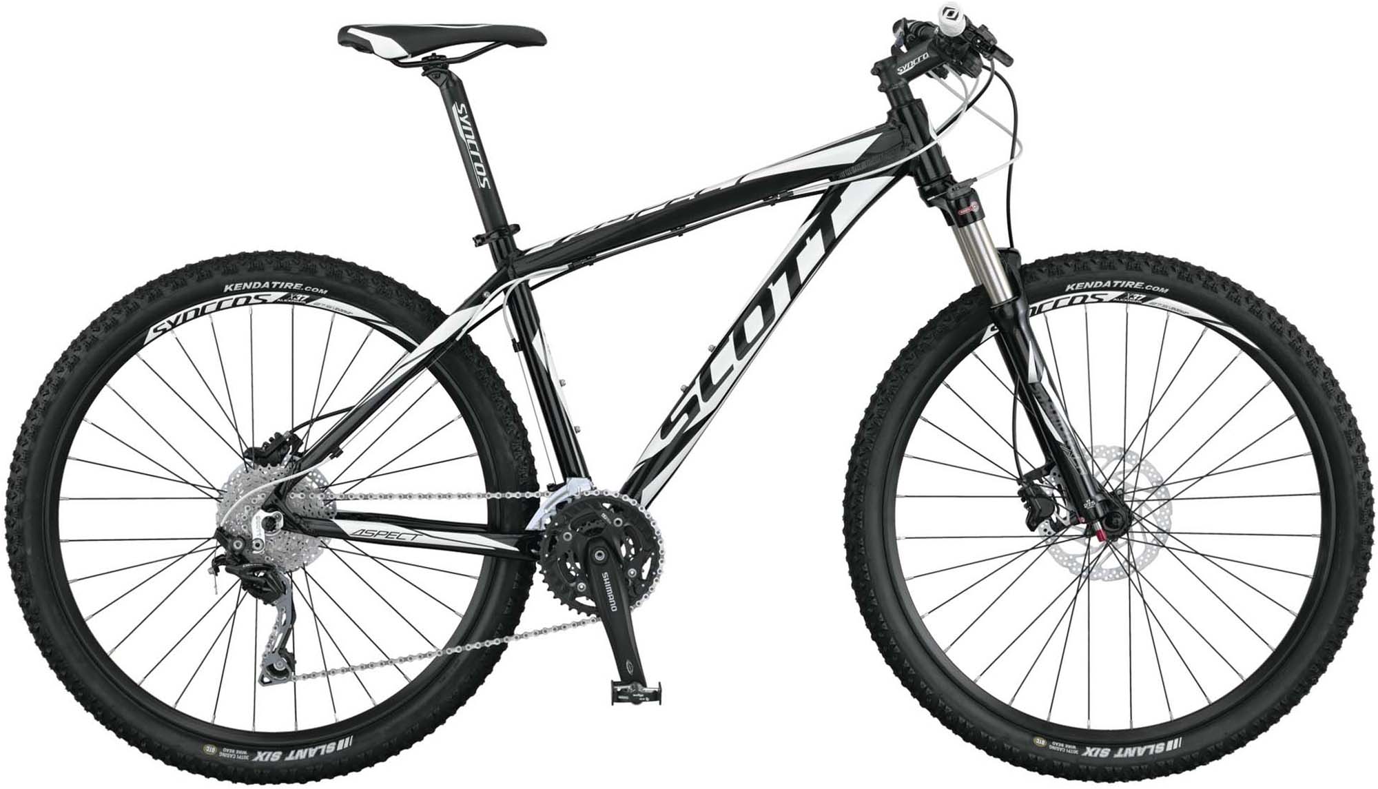 Велосипед SCOTT Aspect 720 (Черно-белый)