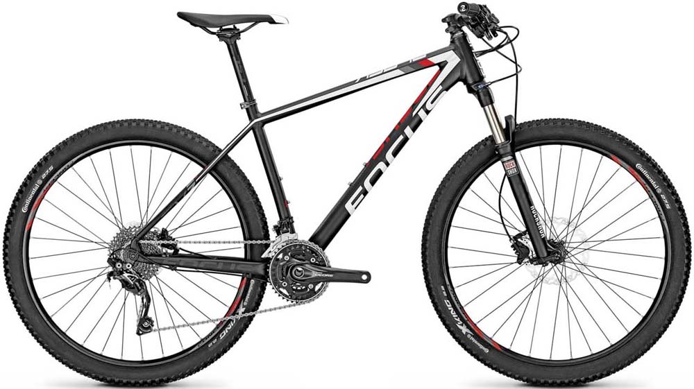 Велосипед FOCUS Black Forest 27 R 4.0 черный матовый