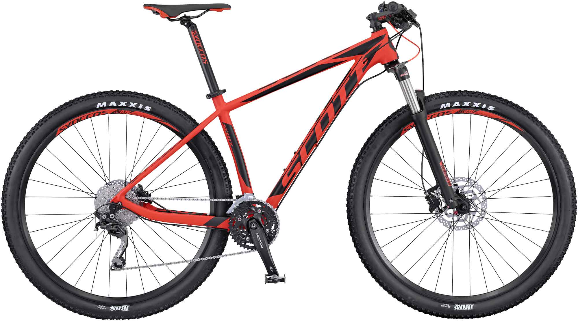 Велосипед SCOTT Scale 770(красно-черный)