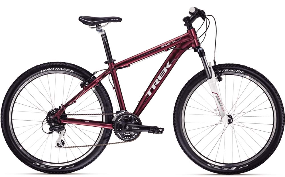 Велосипед TREK Skye SL  (бордовый)