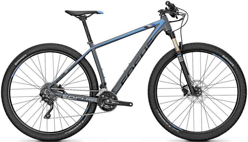 Велосипед FOCUS Black Forest 29 R 3,0 серо-голубой
