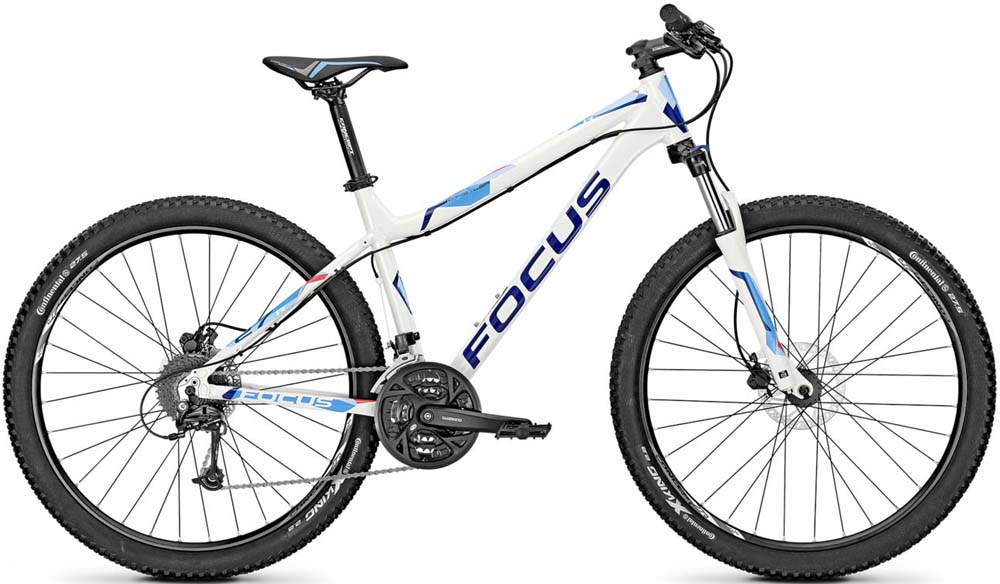 Велосипед FOCUS WHISTLER 27R 4.0 DNA белый/голубой