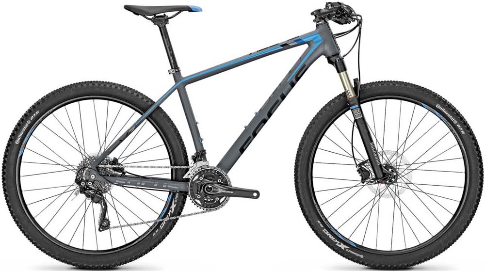 Велосипед FOCUS Black Forest 27 R 3.0 серо-голубой
