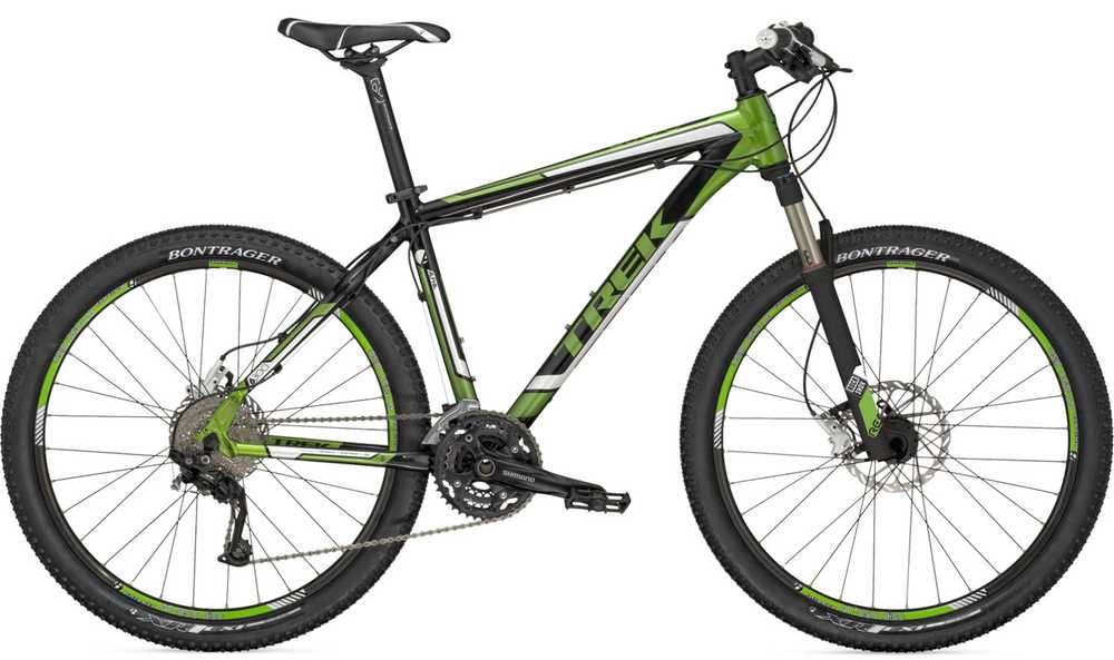 Велосипед TREK 6300 Disc черно-зеленый