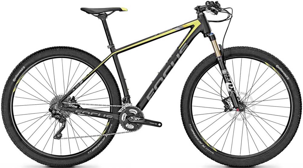 Велосипед FOCUS Black Forest 29 R 2.0 черныо-желтый