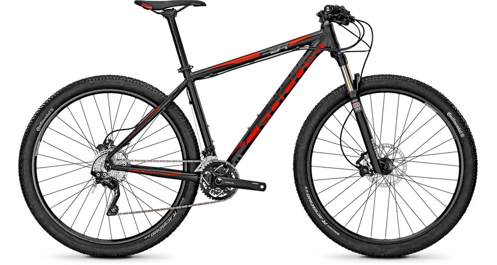 Велосипед FOCUS Black Forest 29 R 4.0 черный матовый
