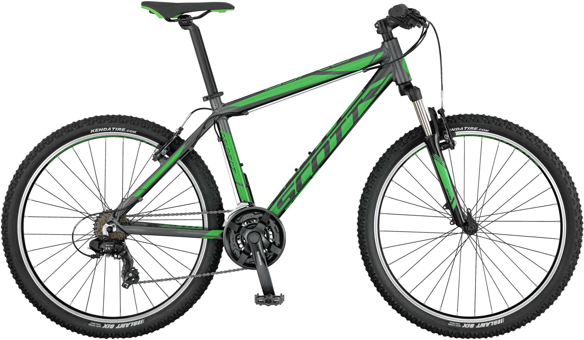 Велосипед SCOTT Aspect 680(Черно-зеленый)