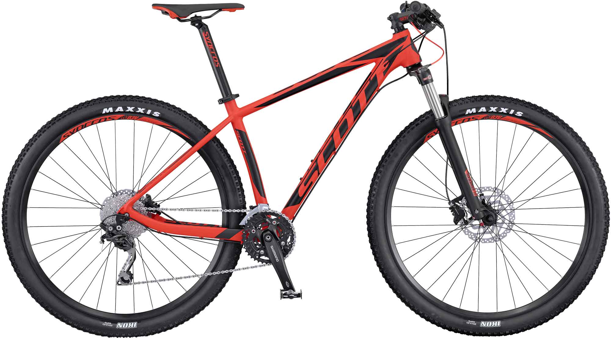 Велосипед SCOTT Scale 970(красно-черный)