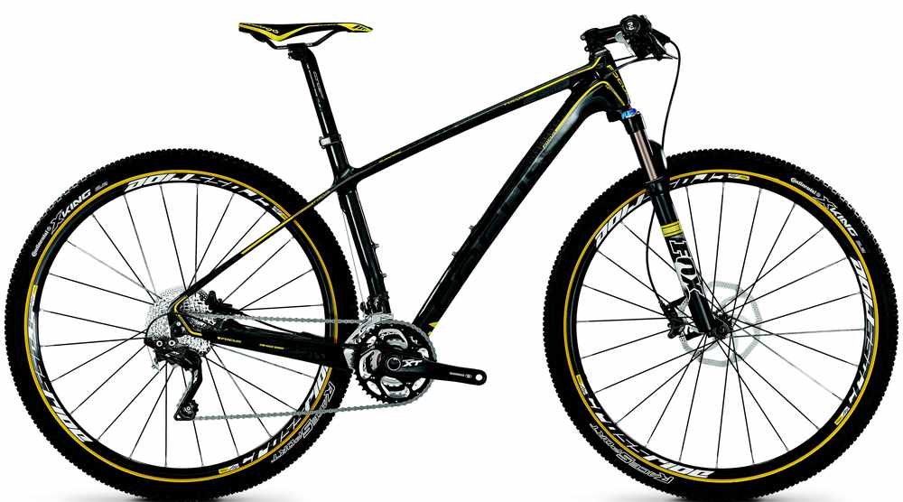 Велосипед FOCUS Raven 29 R 4.0 (черно-желтый) Germany