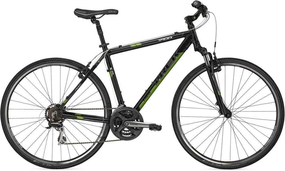 Велосипед TREK 7100 E (черный)